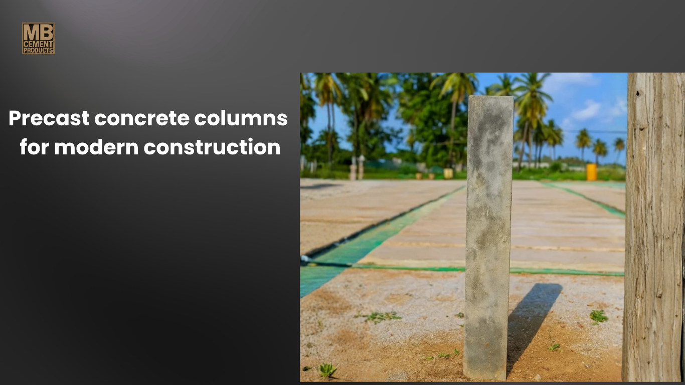 Precast concrete columns